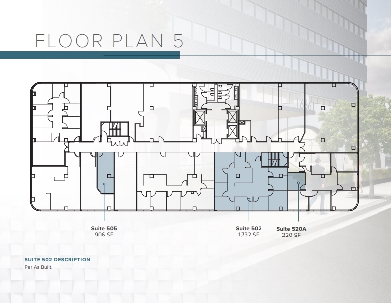 16661 Ventura Blvd, Encino, CA for lease Floor Plan- Image 1 of 1