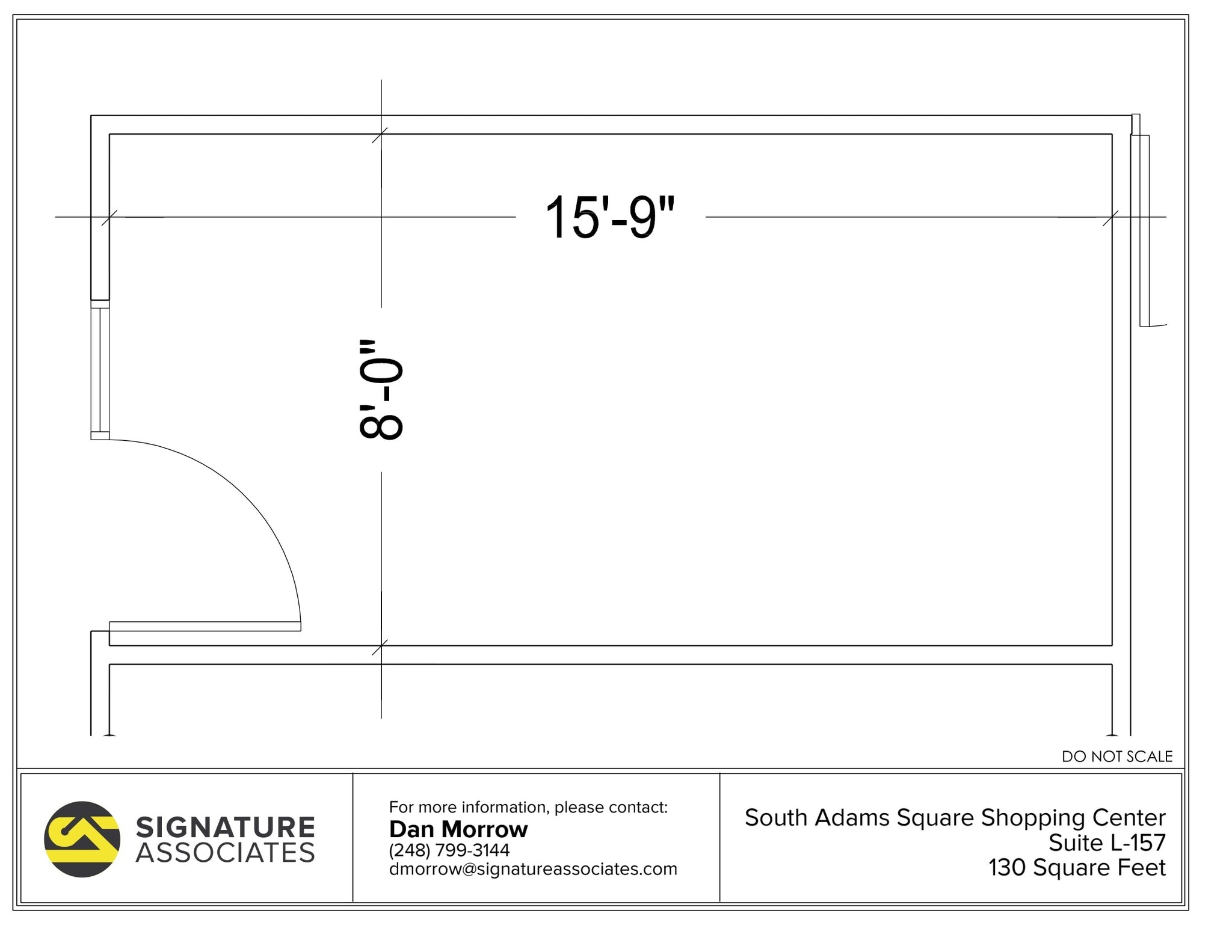725 S Adams Rd, Birmingham, MI for lease Floor Plan- Image 1 of 1