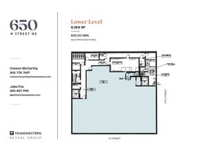 650 H St NE, Washington, DC for lease Floor Plan- Image 1 of 1