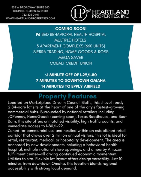 3333 Marketplace Dr, Council Bluffs, IA for sale - Building Photo - Image 3 of 14