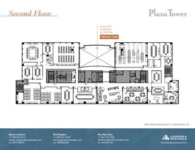 600 Anton Blvd, Costa Mesa, CA for lease Floor Plan- Image 1 of 1