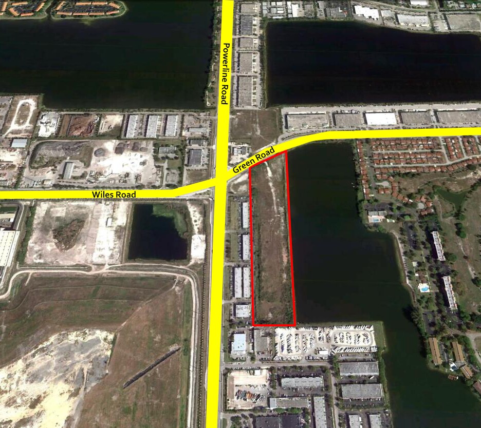 Green Rd & Powerline Rd, Pompano Beach, FL for sale Building Photo- Image 1 of 1