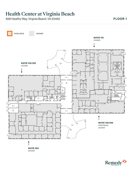 828 Healthy Way, Virginia Beach, VA for lease - Floor Plan - Image 3 of 3