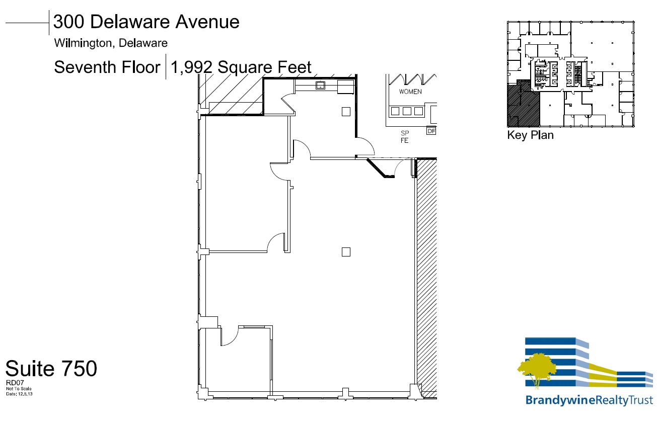 300 Delaware Ave, Wilmington, DE for lease Floor Plan- Image 1 of 1