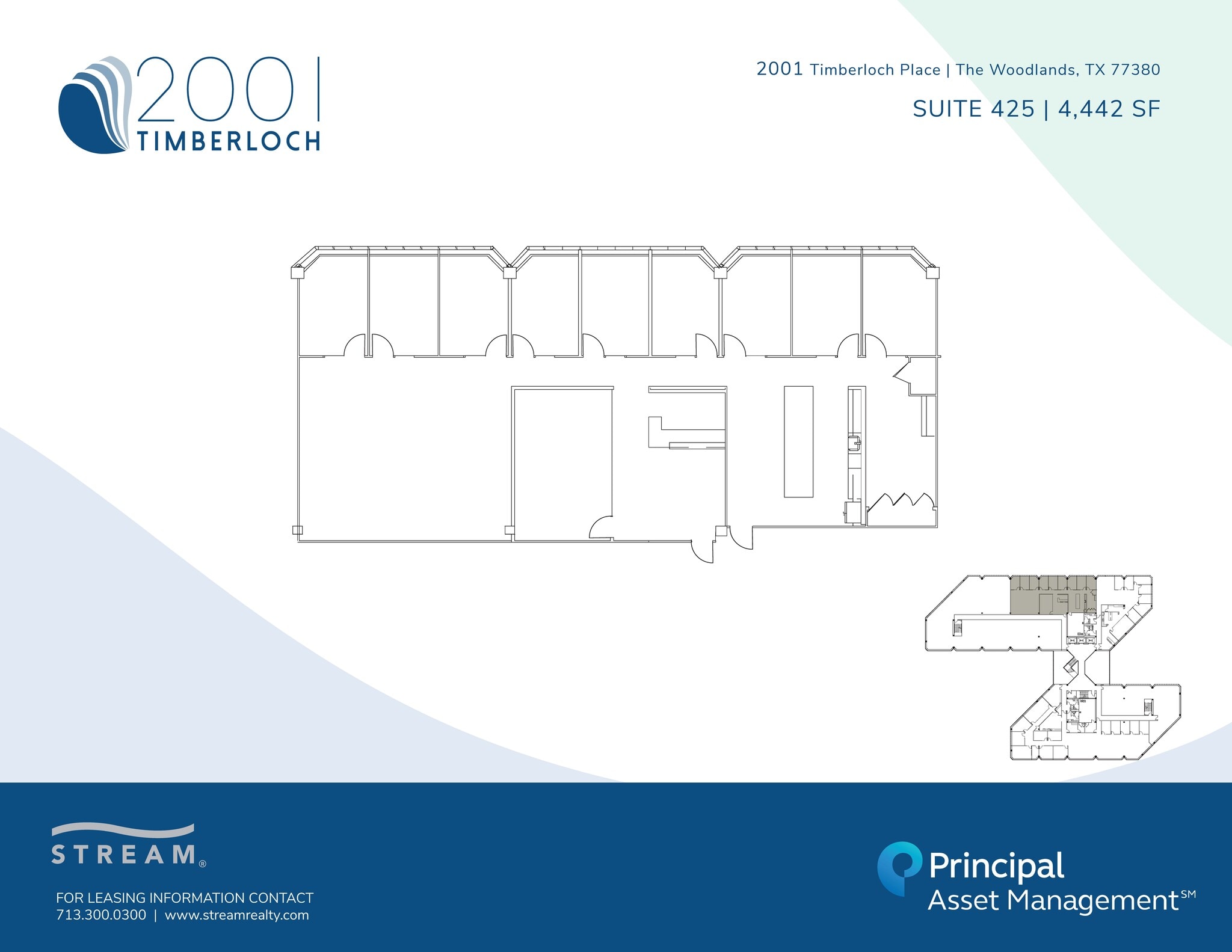 2001 Timberloch, The Woodlands, TX for lease Floor Plan- Image 1 of 1
