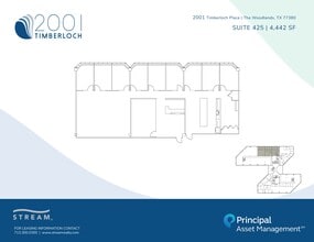 2001 Timberloch, The Woodlands, TX for lease Floor Plan- Image 1 of 1