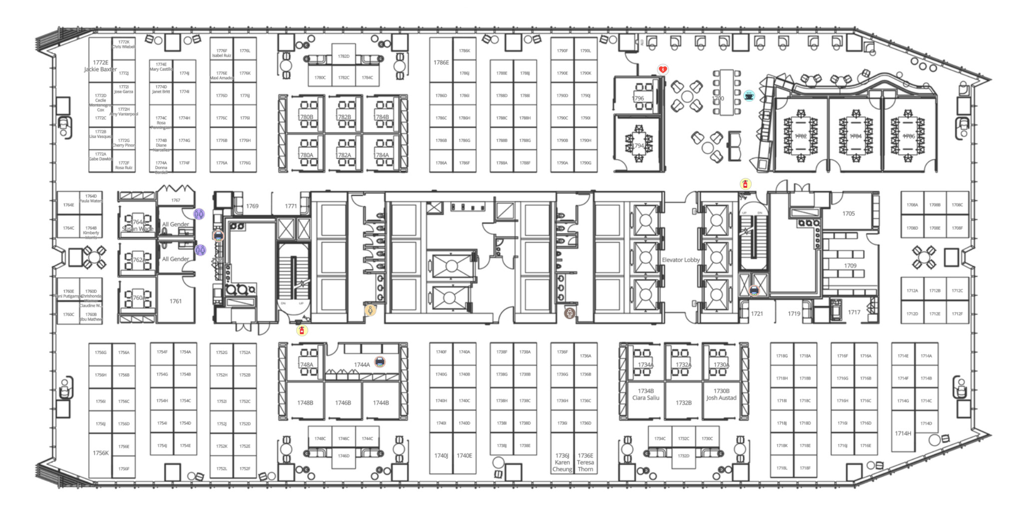 609 Main St, Houston, TX for lease Floor Plan- Image 1 of 1