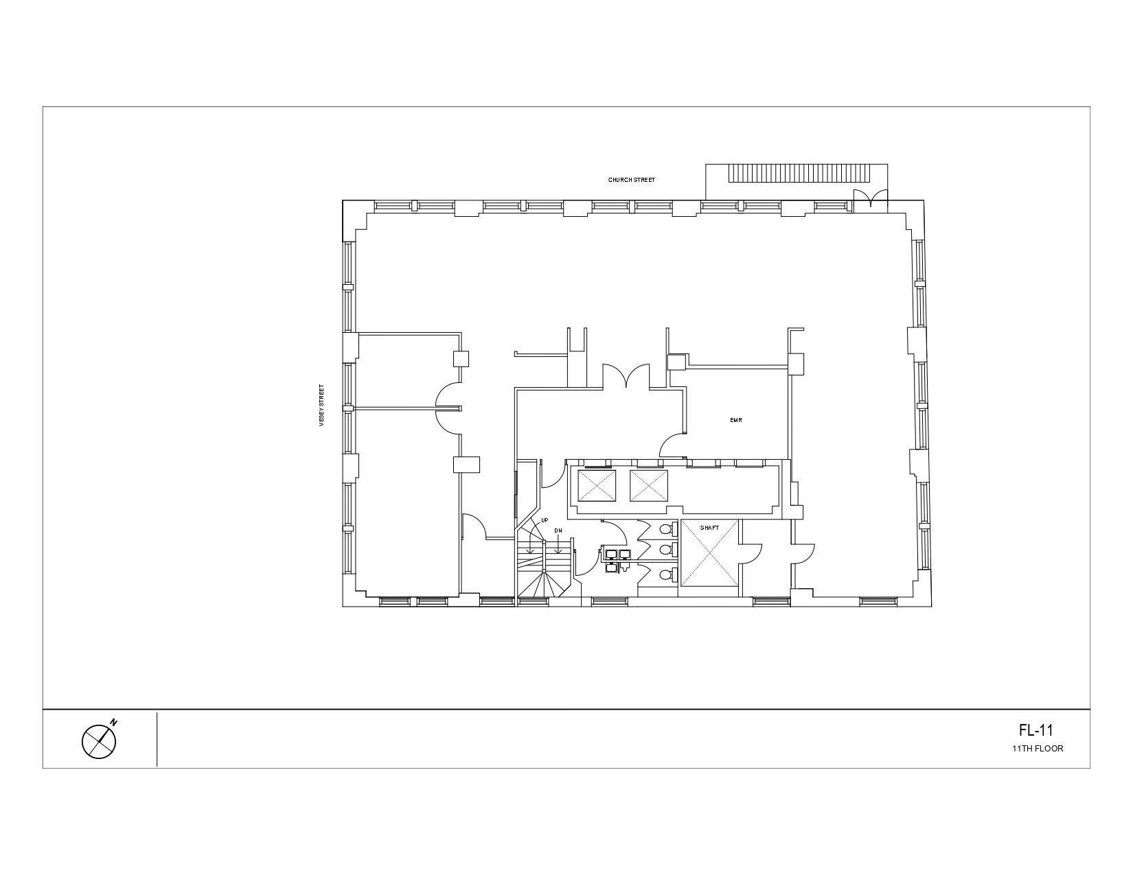 30 Vesey St, New York, NY for lease Floor Plan- Image 1 of 7