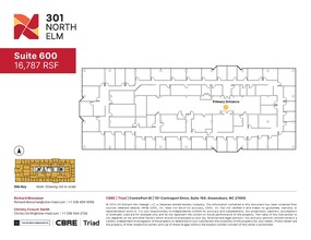 301 N Elm St, Greensboro, NC for lease Floor Plan- Image 1 of 1