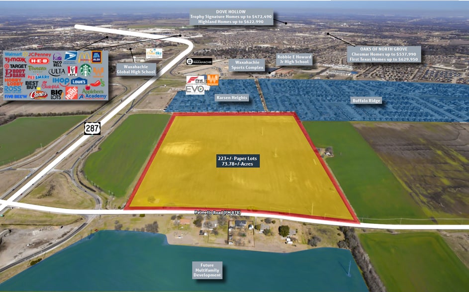 FM Rd 878, Waxahachie, TX for sale - Building Photo - Image 2 of 3