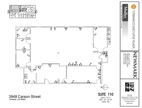 3848 W Carson St, Torrance, CA for lease Floor Plan- Image 1 of 1