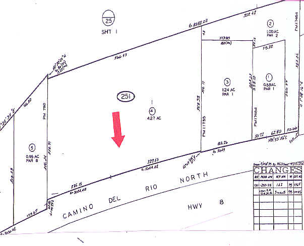3550 Camino Del Rio N, San Diego, CA for lease - Plat Map - Image 2 of 4