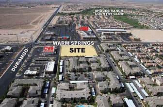 8680 W Warm Springs Rd, Las Vegas, NV - aerial  map view