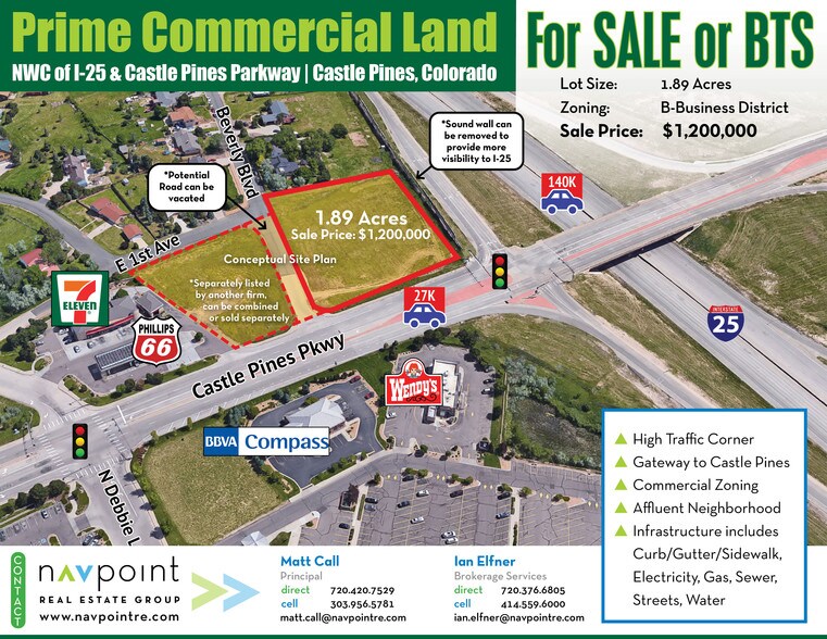 Nwc, Castle Rock, CO for sale - Primary Photo - Image 1 of 1