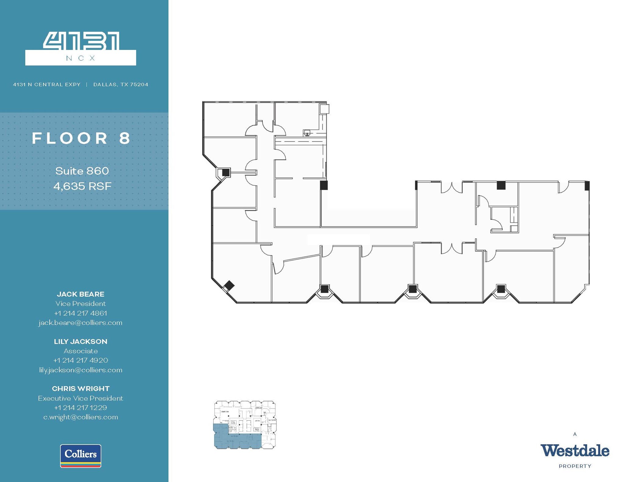 4131 N Central Expy, Dallas, TX for lease Floor Plan- Image 1 of 1