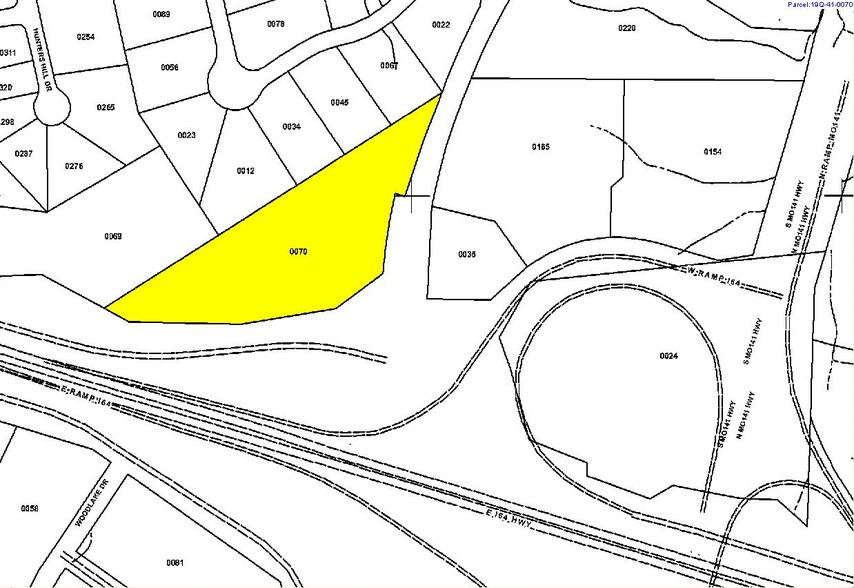 425 S Woods Mill Rd, Town And Country, MO for lease - Plat Map - Image 2 of 5