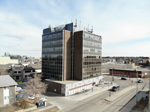 5010 43rd St, Red Deer, AB - AERIAL  map view - Image1