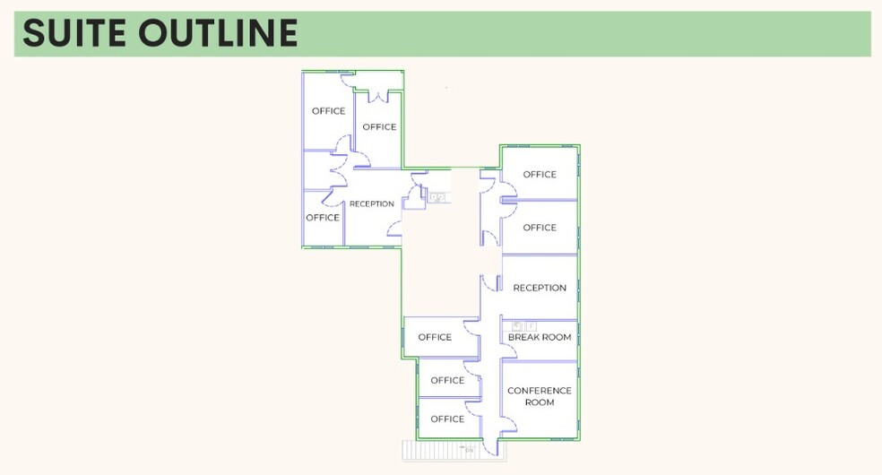 911 Paverstone Dr, Raleigh, NC for lease - Floor Plan - Image 2 of 2