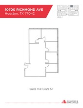 10700 Richmond Ave, Houston, TX for lease Floor Plan- Image 1 of 1