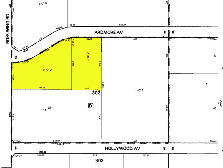 1170 W Ardmore Ave, Itasca, IL for lease - Plat Map - Image 3 of 3