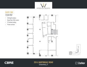 20 N Martingale Rd, Schaumburg, IL for lease Floor Plan- Image 1 of 1