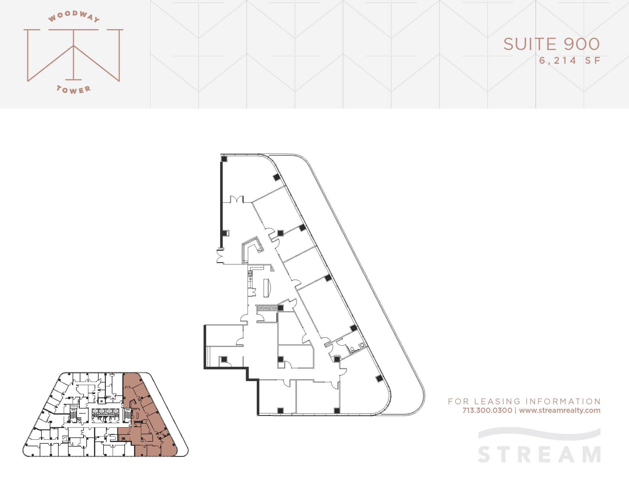 6363 Woodway Dr, Houston, TX for lease Floor Plan- Image 1 of 1