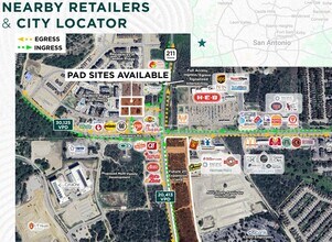 211 Crossing, San Antonio, TX - AERIAL  map view - Image1