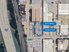 115 NW 44th St, Oklahoma City, OK for lease Aerial- Image 2 of 3