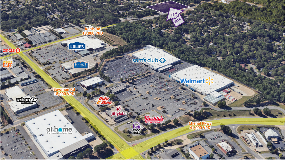 Kanis Rd & Point West, Little Rock, AR for sale - Building Photo - Image 1 of 2