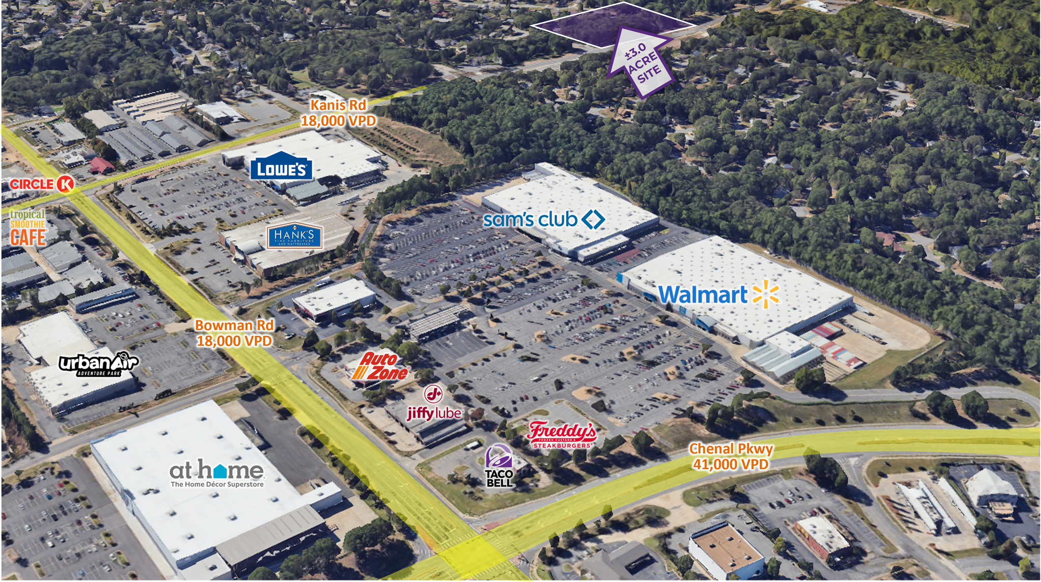 Kanis Rd & Point West, Little Rock, AR for sale Building Photo- Image 1 of 3