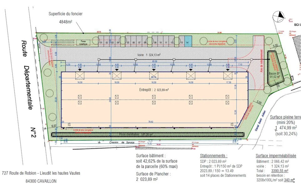 Flex in Cavaillon for sale - Site Plan - Image 3 of 5
