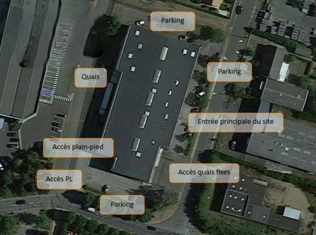 Flex in Mainvilliers for lease Site Plan- Image 1 of 2
