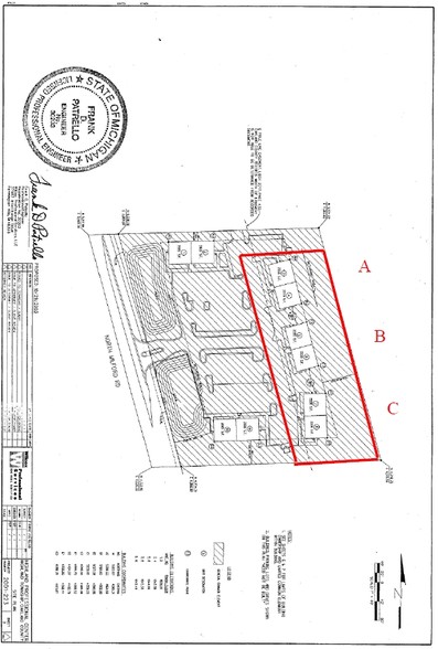 Milford Road portfolio of 3 properties for sale on LoopNet.com - Site Plan - Image 3 of 5