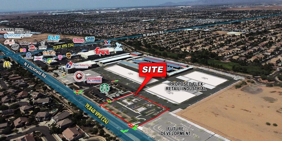 N NWC Litchfield Rd, Surprise, AZ for lease - Building Photo - Image 1 of 6