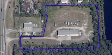 4555 South St, Titusville, FL - AERIAL  map view