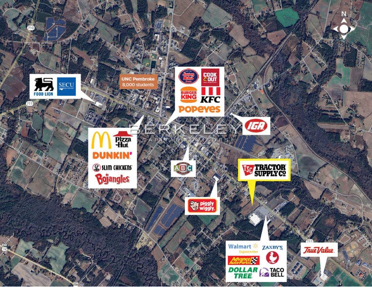 8129 NC-711, Pembroke, NC for sale - Building Photo - Image 3 of 3