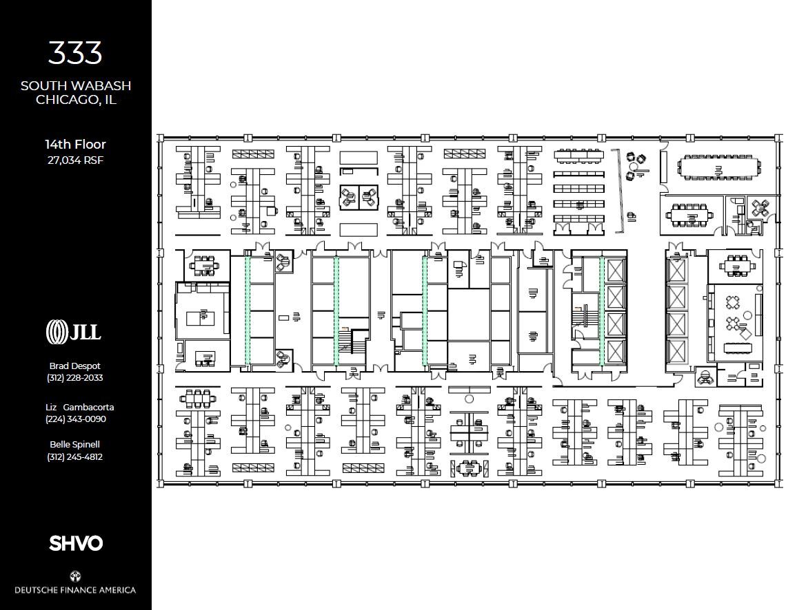 333 S Wabash Ave, Chicago, IL for lease Floor Plan- Image 1 of 1
