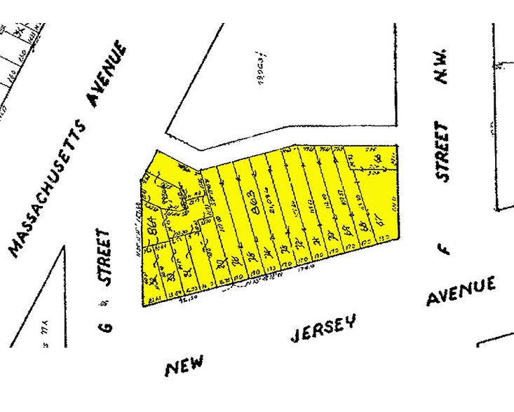 601 New Jersey Ave NW, Washington, DC for lease - Plat Map - Image 2 of 34