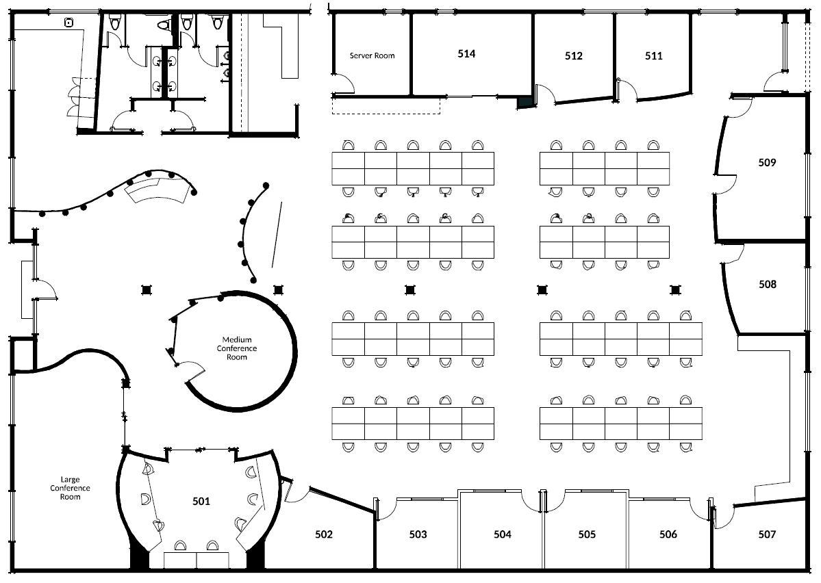 4136 Del Rey Ave, Marina Del Rey, CA for lease Floor Plan- Image 1 of 1