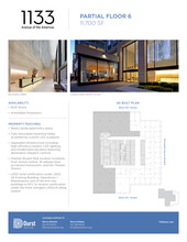 1133 Avenue of the Americas, New York, NY for lease Floor Plan- Image 1 of 1