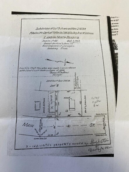 170 Main St, North Reading, MA for lease - Plat Map - Image 2 of 7