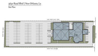 5650 Read Blvd, New Orleans, LA for lease Site Plan- Image 1 of 2