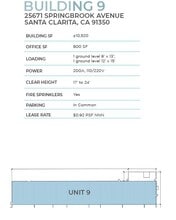 25545-25710 Springbrook Ave, Santa Clarita, CA for lease Floor Plan- Image 2 of 3