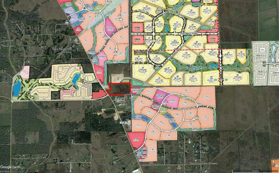 FM 359/Jordan Rd, Fulshear, TX for sale - Aerial - Image 1 of 3