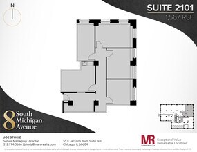 8 S Michigan Ave, Chicago, IL for lease Floor Plan- Image 1 of 1