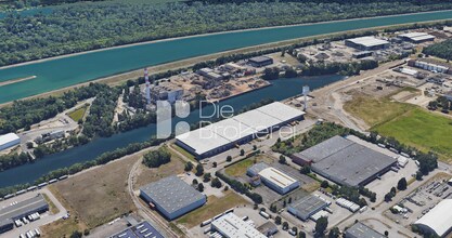 Rue De Bastia, Strasbourg, BR - AERIAL  map view