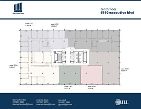 6110 Executive Blvd, Rockville, MD for lease Floor Plan- Image 1 of 1