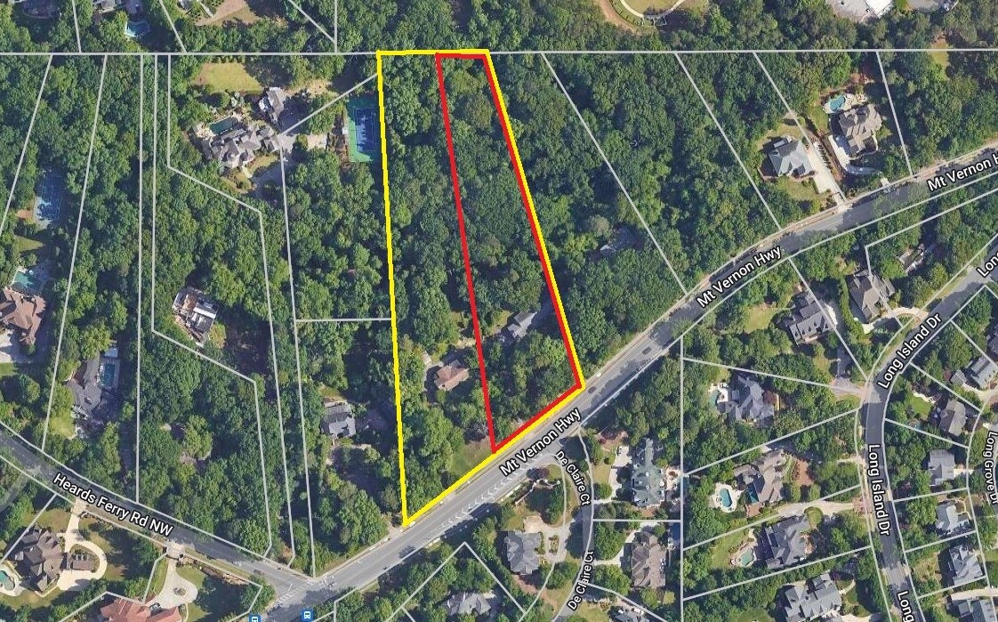 277 Mount Vernon Hwy NW, Sandy Springs, GA 30328 4.4 Acres Mount