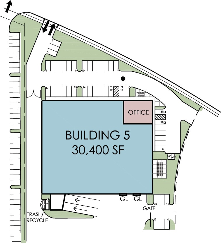 2200 Wisteria, Paso Robles, CA for lease Floor Plan- Image 1 of 2