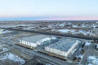 292164 Wagon Wheel Blvd, Calgary, AB - aerial  map view